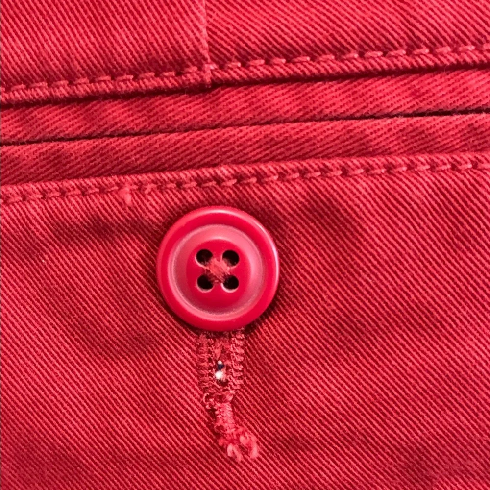 J. Crew Men's Red Chino Pants